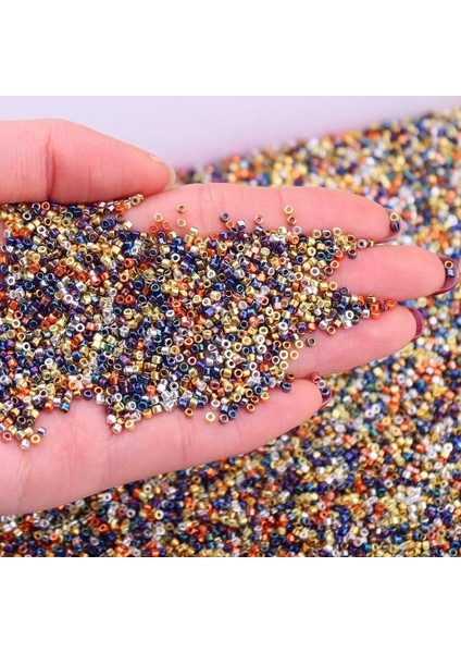 Gül Pembe Stilini Karıştırın 2mm 600 Adet 2mm Miyuki Delica Metal Parlak Boncuk Cam Diy El Yapımı Takı Kadınlar Charm Hediye Bohemia Tarzı Bilezik Kolye Aksesuarları (Yurt Dışından) fırsatları