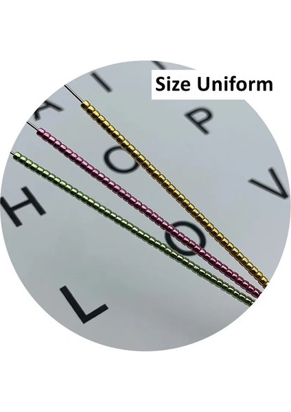 Gül Pembe Stilini Karıştırın 2mm 600 Adet 2mm Miyuki Delica Metal Parlak Boncuk Cam Diy El Yapımı Takı Kadınlar Charm Hediye Bohemia Tarzı Bilezik Kolye Aksesuarları (Yurt Dışından) indirimleri