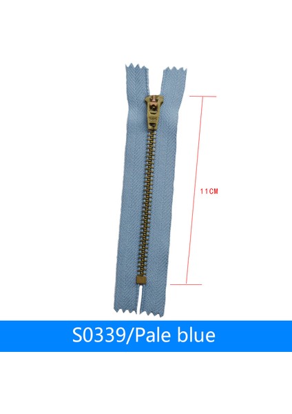 Soluk Mavi Tarzı 10 Parça Sbs Fermuarlı Zincirli Pantolonlar Giriş Koruma Fermuarı ve Bronz Pantolon Zinciri Kot Pantolon Fermuarlı Cep Contası Cüzdan Ceket Fermuarı (Yurt Dışından)