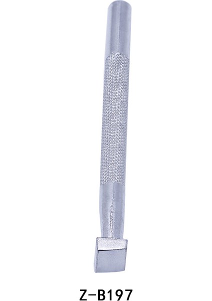 Z-B197 Stili Lmdz Metal Deri Çalışma Eyer Yapma Araçları Oyma Deri El Sanatları Pulları Deri El Sanatları Damgalama Katı Metal Baskı Aracı (Yurt Dışından)