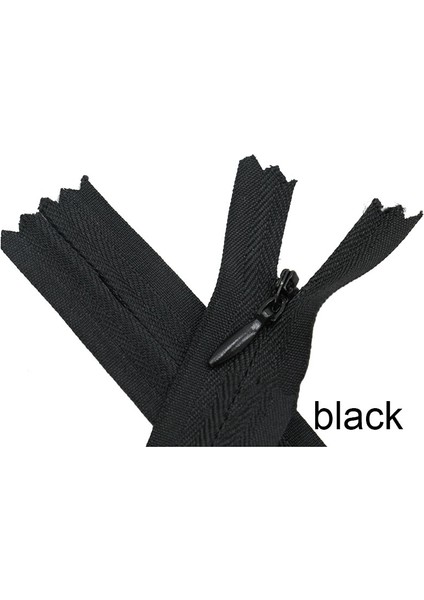 Siyah Stil Toplam Uzunluk 28CM # 28CM Uzunluk Kapalı Naylon Bobin Fermuarlar Terzi Pantolon Giyim Konfeksiyon Dikiş El Sanatları Dıy Aksesuarları Çeşitli Renk (Yurt Dışından)