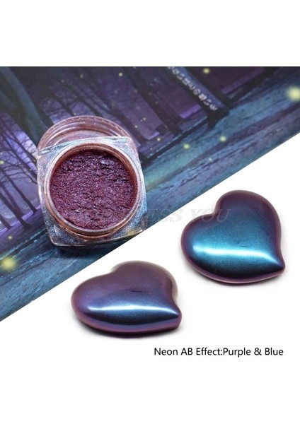No.2 Tarzı 9 Renk Ayna Inci Tozu Epoksi Reçine Glitter Bukalemun Pigment Reçine Takı Yapımı El Yapımı Sabun Boyama Tozu Dro (Yurt Dışından)