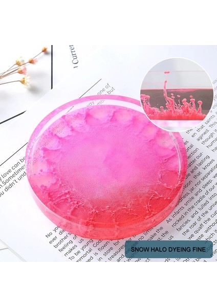 Okyanus Sarısı Stili 15 Renk Epoksi Reçine Kalıp Kar Tanesi Pigment Kristal Silikon Mercan Etkileri Renklendirme Maddesi Takı Aksesuarları El Sanatları Yap 10ML (Yurt Dışından)