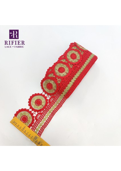 Açık Sarı Stil Gine Kadınlar Için 5 Metre Gipür Dantel Şerit Bant Günlük Elbiseler Dıy Dikiş Dekorasyon Danteller Trim Aksesuarları Pamuk Dantel Kumaş (Yurt Dışından)