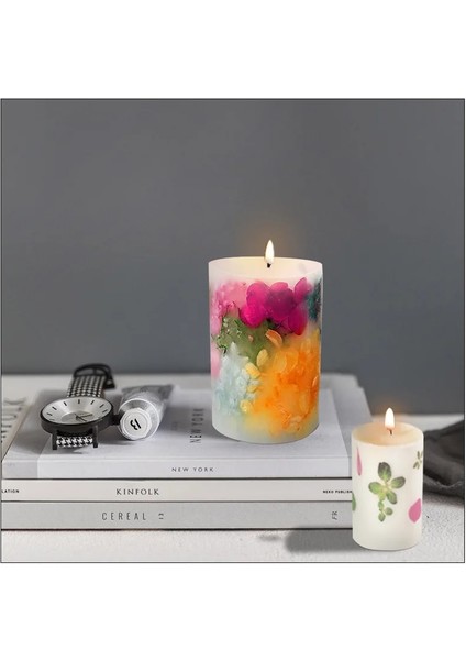60MM Tarzı Yeni 3D Mum Kalıbı Silikon Kalıp Silindir Şekli Dıy Kokulu Mum Sabun El Sanatları Hediye Yapımı Reçine Döküm Balmumu Ev Yapımı Dekorasyon (Yurt Dışından) indirimleri