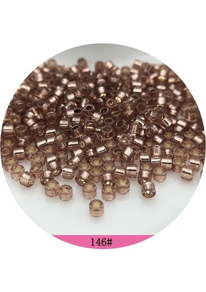 DD146 Haki Stili 2mm 600 Adet Yüksek Li 2mm Delica Gümüş Kaplı Cam Tohum Boncuk Üniforma Yuvarlak Spacer Cam Boncuk Dıy Bilezik Kolye Için (Yurt Dışından)