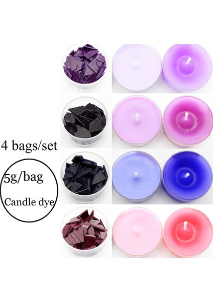 4 Adet E Tarzı 3D Kalp Silikon Mum Kalıp Soya Balmumu Uçucu Yağ Aromaterapi Mum Malzeme Balmumu Diy Sabun Kalıpları Hediyeler (Yurt Dışından)