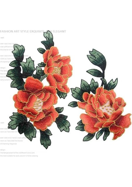 21 1 Adet Tarzı Çiçek Giyim Için Yamalar Dikmek Işlemeli Giysi Aplike Nakış Yama Giysi Cheongsam Dıy Aksesuar (Yurt Dışından) modelleri