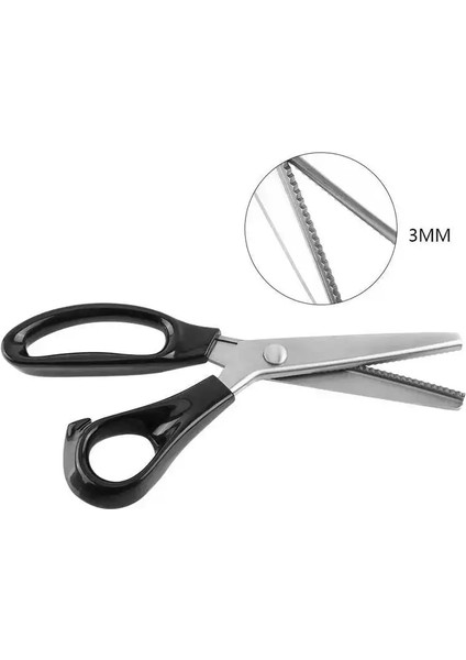 3mm Tarzı mm Veyas Dikiş Veya Kumaş Dekoratif Üçgen Kenar Ovalama Makası Veya Makası (Yurt Dışından)