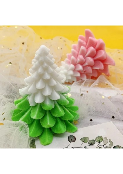 Erik Tarzı Yeni Büyük Noel Ağacı Silikon Mum Kalıbı Dıy Için El Yapımı Aromaterapi Mum Alçı Süsler El Sanatları Sabun Kalıp Araçları (Yurt Dışından) fırsatları