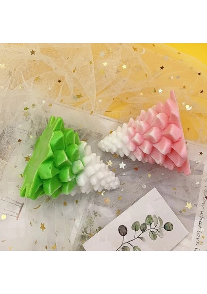 Erik Tarzı Yeni Büyük Noel Ağacı Silikon Mum Kalıbı Dıy Için El Yapımı Aromaterapi Mum Alçı Süsler El Sanatları Sabun Kalıp Araçları (Yurt Dışından) indirimleri