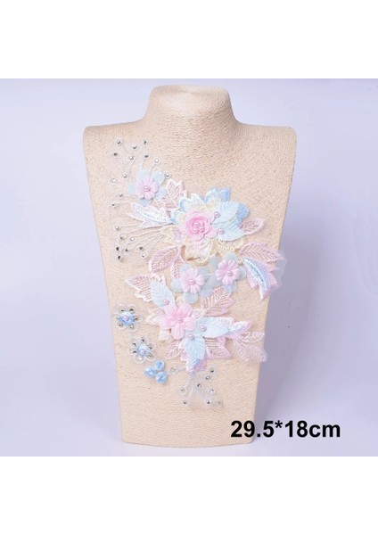 No.3 Tarzı Nakış Çiçek Yama Aplike Abiye Için Diy Giyimkostümler Dekorasyon Aksesuarları Dikmek Yamalar Scrapbooking (Yurt Dışından)