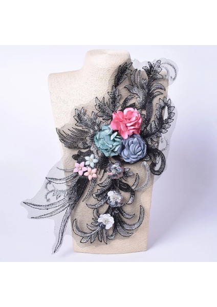 No.3 Tarzı Nakış Çiçek Yama Aplike Abiye Için Diy Giyimkostümler Dekorasyon Aksesuarları Dikmek Yamalar Scrapbooking (Yurt Dışından)
