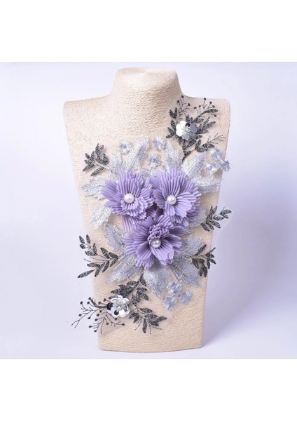 No.3 Tarzı Nakış Çiçek Yama Aplike Abiye Için Diy Giyimkostümler Dekorasyon Aksesuarları Dikmek Yamalar Scrapbooking (Yurt Dışından)