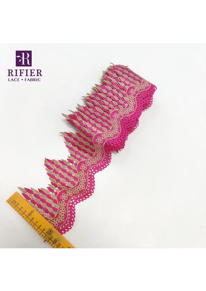Açık Sarı Stil Gine Kadınlar Için 5 Metre Gipür Dantel Şerit Bant Günlük Elbiseler Dıy Dikiş Dekorasyon Danteller Trim Aksesuarları Pamuk Dantel Kumaş (Yurt Dışından)