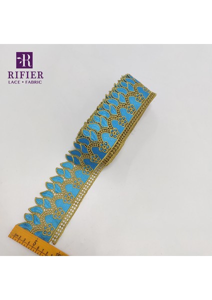 Açık Sarı Stil Gine Kadınlar Için 5 Metre Gipür Dantel Şerit Bant Günlük Elbiseler Dıy Dikiş Dekorasyon Danteller Trim Aksesuarları Pamuk Dantel Kumaş (Yurt Dışından)