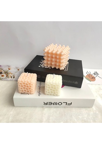 E Stili 1 Adet Yeni 3D Kare Petek Desen Mum Kalıp El Yapımı Kokulu Mum Dıy Sanat Mum Silikon Kalıp Alçı Sabun Kalıpları Sıcak 2021 (Yurt Dışından) modelleri