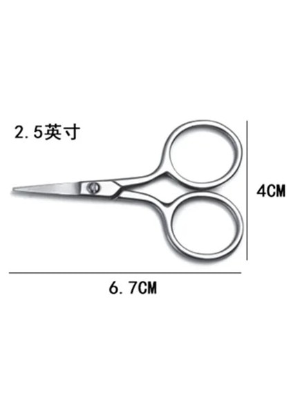 2.5 Inç Tarzı Çapraz Terzi Veya Kumaş Terzi Ors Paslanmaz Çelik Veya Dikiş Nakış Dikiş Veya Alet Kesimleri Dıy Craft (Yurt Dışından)