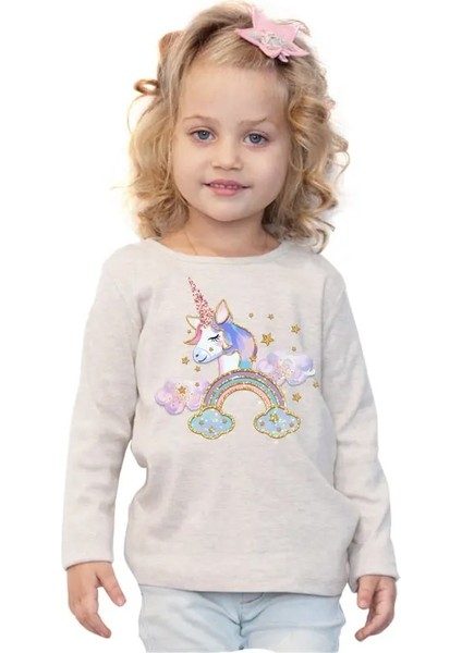 CZ-077-18 Stili Gökkuşağı Bulut Unicorn Giltter Yamalar Demir On Çocuk Giysileri Termo Etiketler Yama Aplike Giyim Için Diy Isı Transferi Parches (Yurt Dışından) indirimleri