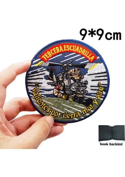 FLAG12-67 Cırt Cırt Tarzı Polıcıa G.a.c Gac Ordusu Askeri Işlemeli Yamalar Giysi Etiketleri Giyim Aksesuarları Rozeti Şapka Giyim (Yurt Dışından)