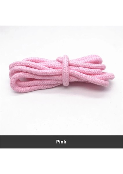 Pembe Tarzı 10 M * 6mm Renk Pamuklu Halat Kazak Şapka Halat Spor Pantolon Bel Yuvarlak Halat Dıy Paracord Halat Dize Maske Kolye Kumaş Maske Halatlar (Yurt Dışından)