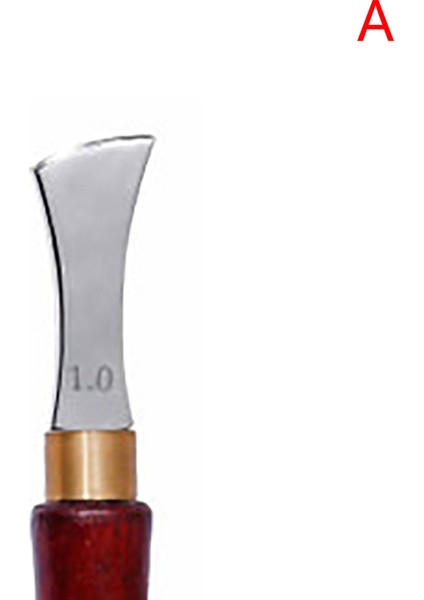 1 mm Tarzı Sap Deri Kenar Kırıcı Leathercraft Işaretleme Kenarı Süsleme Hattı Aracı Paslanmaz Çelik Bıçak Sığ Oluk Pres Hattı (Yurt Dışından)