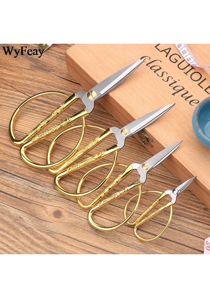 3.5 Inç 8.5x5.3cm Stili Paslanmaz Çelik Altın Dikiş Ors Kısa Kesici Dayanıklı Yüksek Çelik Vintage Ev Terzi Ors Kumaş El Sanatları Aracı (Yurt Dışından) fırsatları