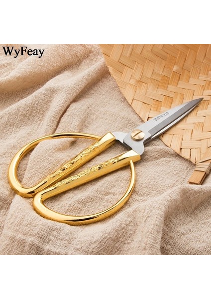 3.5 Inç 8.5x5.3cm Stili Paslanmaz Çelik Altın Dikiş Ors Kısa Kesici Dayanıklı Yüksek Çelik Vintage Ev Terzi Ors Kumaş El Sanatları Aracı (Yurt Dışından) indirimleri