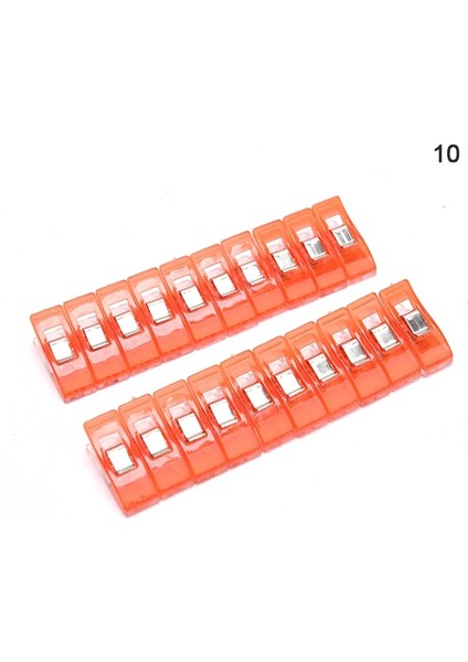 No.10 Tarzı Olorful Ayak Kılıfı Renkli Plastik Klipsler Kumaş Kelepçeler Patchwork Hemming Dikiş Araçları Dikiş Aksesuarları (Yurt Dışından)