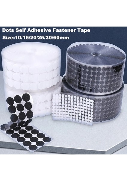 20 mm Siyah 500 Çift Stili 500 Pairslot Kendinden Yapışkanlı Raptiye Bant Nokta mm Disk Yapıştırıcı Güçlü Tutkal Sihirli Etiket Yuvarlak Paralar Kanca Döngü (Yurt Dışından) modelleri