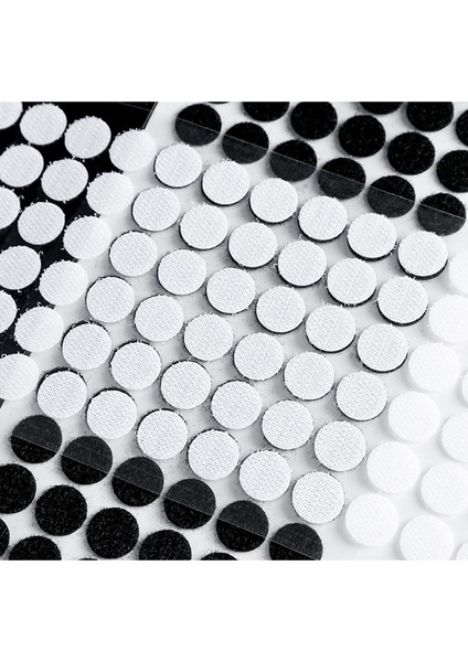 20 mm Siyah 500 Çift Stili 500 Pairslot Kendinden Yapışkanlı Raptiye Bant Nokta mm Disk Yapıştırıcı Güçlü Tutkal Sihirli Etiket Yuvarlak Paralar Kanca Döngü (Yurt Dışından) fırsatları