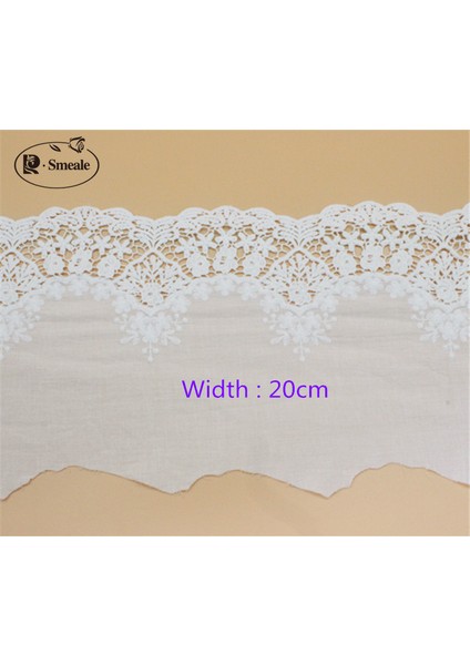 Şarap Kırmızısı 36CM Genişlik Stili 2 Yard 3 Yardslot Bej Beyaz %100 Pamuk Işlemeli Dantel Kumaşlar, Kadın Giyim Diy Dantel Trim, RS1689 (Yurt Dışından)