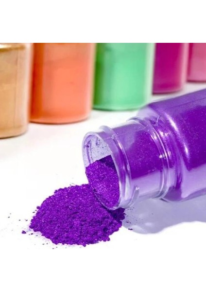 30 Renk Stili Renkler Kozmetik Sınıfı Sedefli Doğal Mika Mineral Tozu Epoksi Reçine Boya Inci Pigment Dıy Takı El Sanatları Yeni Yapma (Yurt Dışından)