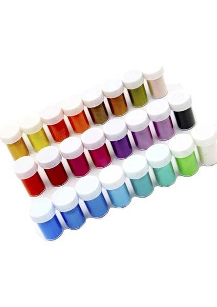 30 Renk Stili Renkler Kozmetik Sınıfı Sedefli Doğal Mika Mineral Tozu Epoksi Reçine Boya Inci Pigment Dıy Takı El Sanatları Yeni Yapma (Yurt Dışından)