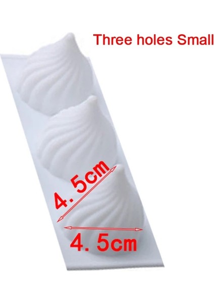 Koyu Gri Tarzı 8 Kavite Noel Ağacı Şekilli Silikon Kek Kalıbı Mum Kalıbı Kurabiye 3D Pişirme Araçları Mum Yapımı (Yurt Dışından)