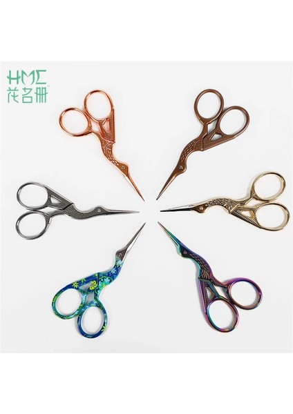 No.9 Tarzı Yeni 1pclot Dayanıklı Paslanmaz Çelik Vintage Klasik Nakış Ors Nail Art Leylek Vinç Kuş Ors Kesiciler Şekillendirici Araçları (Yurt Dışından) indirimleri