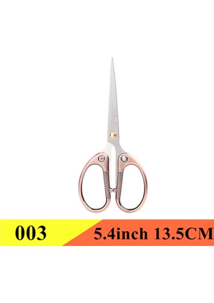 003 Kırmızı Coppe 5.4 Inç Stili Retro Vintage Ors Kumaş Kesici Terzi Ors Oya Dikiş Nakış Ofis Ors Kırtasiye Dıy Araçları Makaslar (Yurt Dışından)