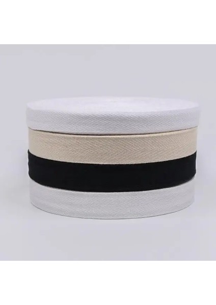 1.5cm Genişliğinde Beyaz Stil 50 Metre Uzunluğunda 1.2 Ila 5 cm Genişliğinde Çok Renkli Düz Pamuk Kordon Dize Kayış Halat Iplik (Yurt Dışından) modelleri