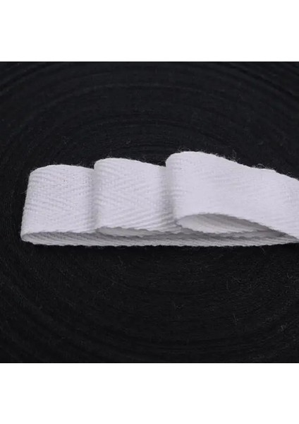1.5cm Genişliğinde Beyaz Stil 50 Metre Uzunluğunda 1.2 Ila 5 cm Genişliğinde Çok Renkli Düz Pamuk Kordon Dize Kayış Halat Iplik (Yurt Dışından) indirimleri