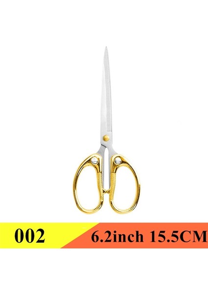 002 Altın 6.2 Inç Stili Retro Vintage Ors Kumaş Kesici Terzi Ors Oya Dikiş Nakış Ofis Ors Kırtasiye Dıy Araçları Makaslar (Yurt Dışından)
