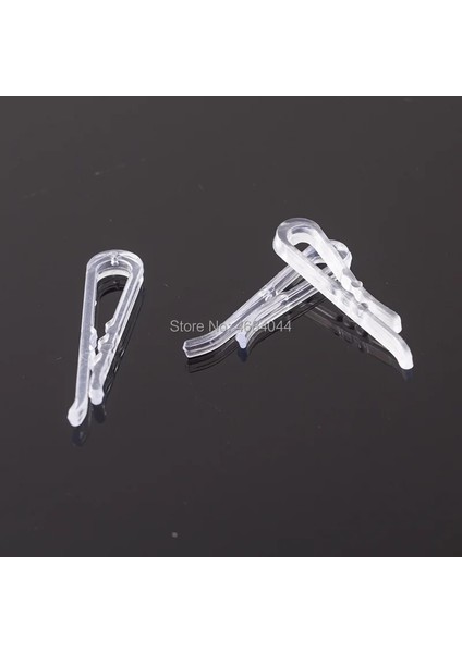 mm Şeffaf Dayanıklı Plastik Timsah Clrts Tokaları Katlanır Kravatlar Çorap Pantolon Tutacağı Giysi Aksesuarları (Yurt Dışından)