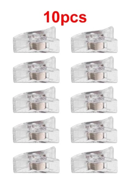 E66-JZ-BTM10 Stili Dikiş Klipleri Dıy El Sanatları Plastik Kelepçeler Renkli Güvenlik Plastik Kelepçeler Kumaş Klipsi Hemming Klipsi Dikiş Araçları Dikiş Aksesuarları (Yurt Dışından)