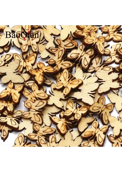 Bauhinia Tarzı Karışık Desen Doğal Ahşap Scrapbooking Dıy Ahşap Dilim El Sanatları El Yapımı Süsleme Ev Dekorasyonu Için (Yurt Dışından) modelleri