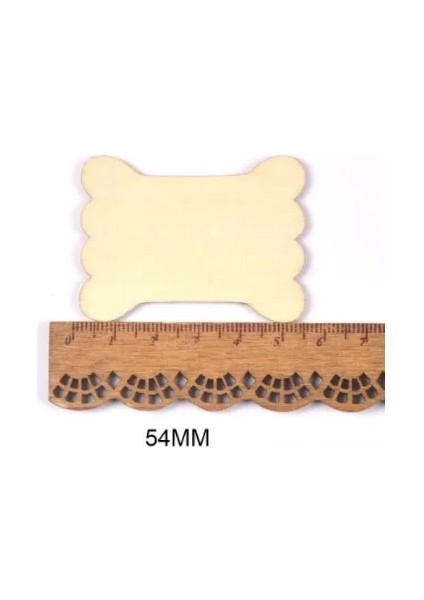 54MM 10 Adet Tarzı mm Ahşap Düz Bobin Makaraları Kordon Tel Iplik Kartı Dize Şeritler Nakış Ipi Makarası Dikiş Tutucu Dikiş Aracı (Yurt Dışından)