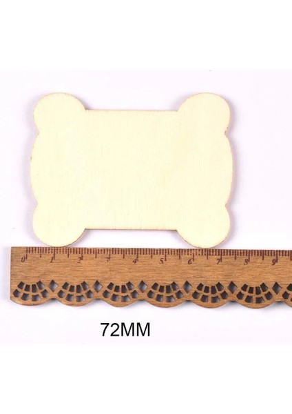 54MM 10 Adet Tarzı mm Ahşap Düz Bobin Makaraları Kordon Tel Iplik Kartı Dize Şeritler Nakış Ipi Makarası Dikiş Tutucu Dikiş Aracı (Yurt Dışından)