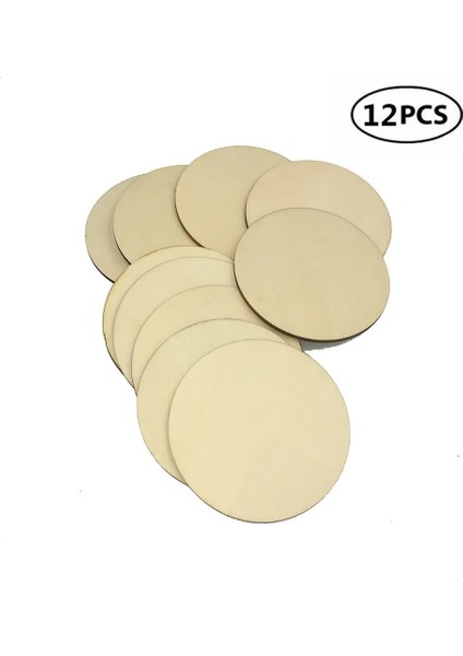 12 Adet 5cm 1.96 Inç Tarzı Ahşap Dilimleri Dıy Ahşap El Sanatları Yuvarlak Ahşap Süsleme Dıy El Sanatları Ahşap Parça Sanat El Sanatları Projesi Için Ev Dekorasyonu (Yurt Dışından) modelleri