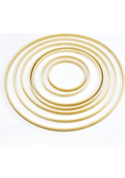 17CM-5PCS Tarzı M Halka Yuvarlak Ahşap Bambu Çember Çerçeve Dıy Çapraz Dikiş Nakış Dikiş El Sanatları Araçları Düğün Dekorasyon (Yurt Dışından) indirimleri