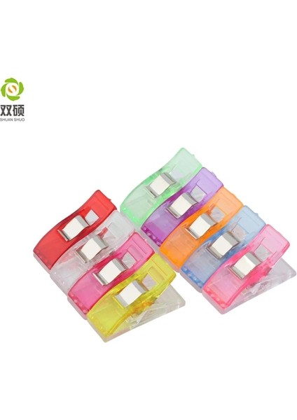 F 20 Adet Tarzı Shuanshuo Plastik Klipler Dikiş Lear Dikiş El Sanatları Yorgan Bağlama Plastik Klipler Kelepçeler Paketi Harika Plastik Klipler (Yurt Dışından)