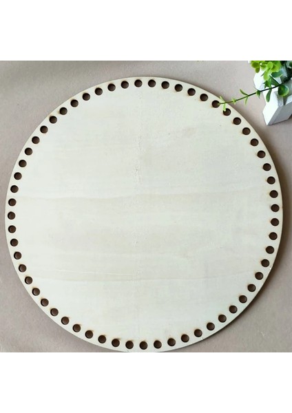 26CM Tarzı 3mm 6 Adet Ahşap Alt Sepet Tığ Işi cm Lazer Kesim Ahşap Bitmemiş Boş Kanaviçe Oyma Ahşap Döşeme Tahtası El Dokuması (Yurt Dışından)