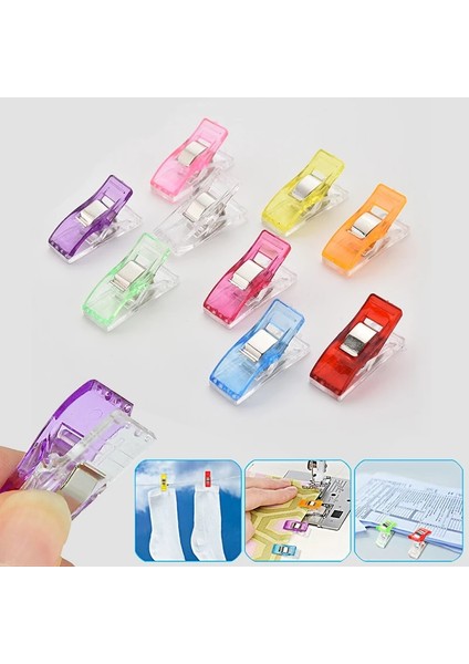 Kırmızı Stil Adet Renkli Dikiş El Sanatları Plastik Kelepçeler Kapitone Crafting Crocheting Örgü Klipsleri Çeşitli Bağlama Klipsleri Kağıt Шитье (Yurt Dışından) fiyatları